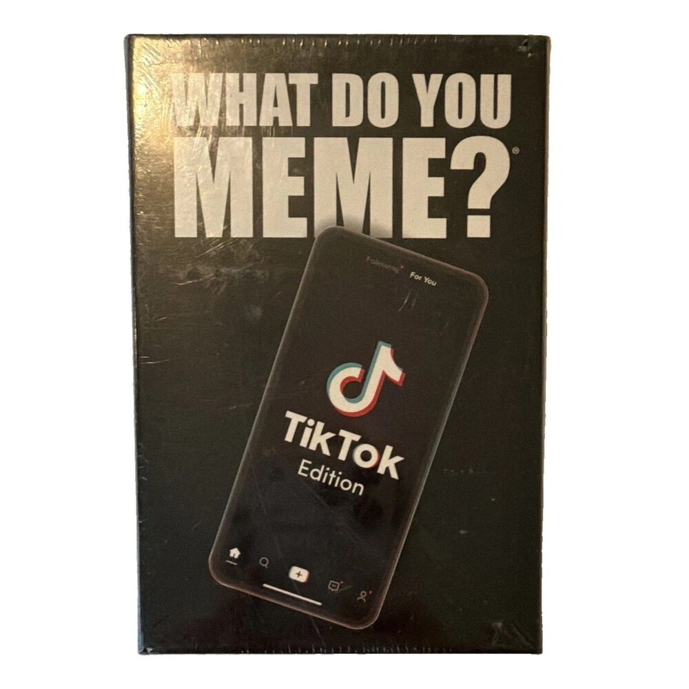What Do You Meme? TikTok Edition Party Card Game 3-20 Players 17+